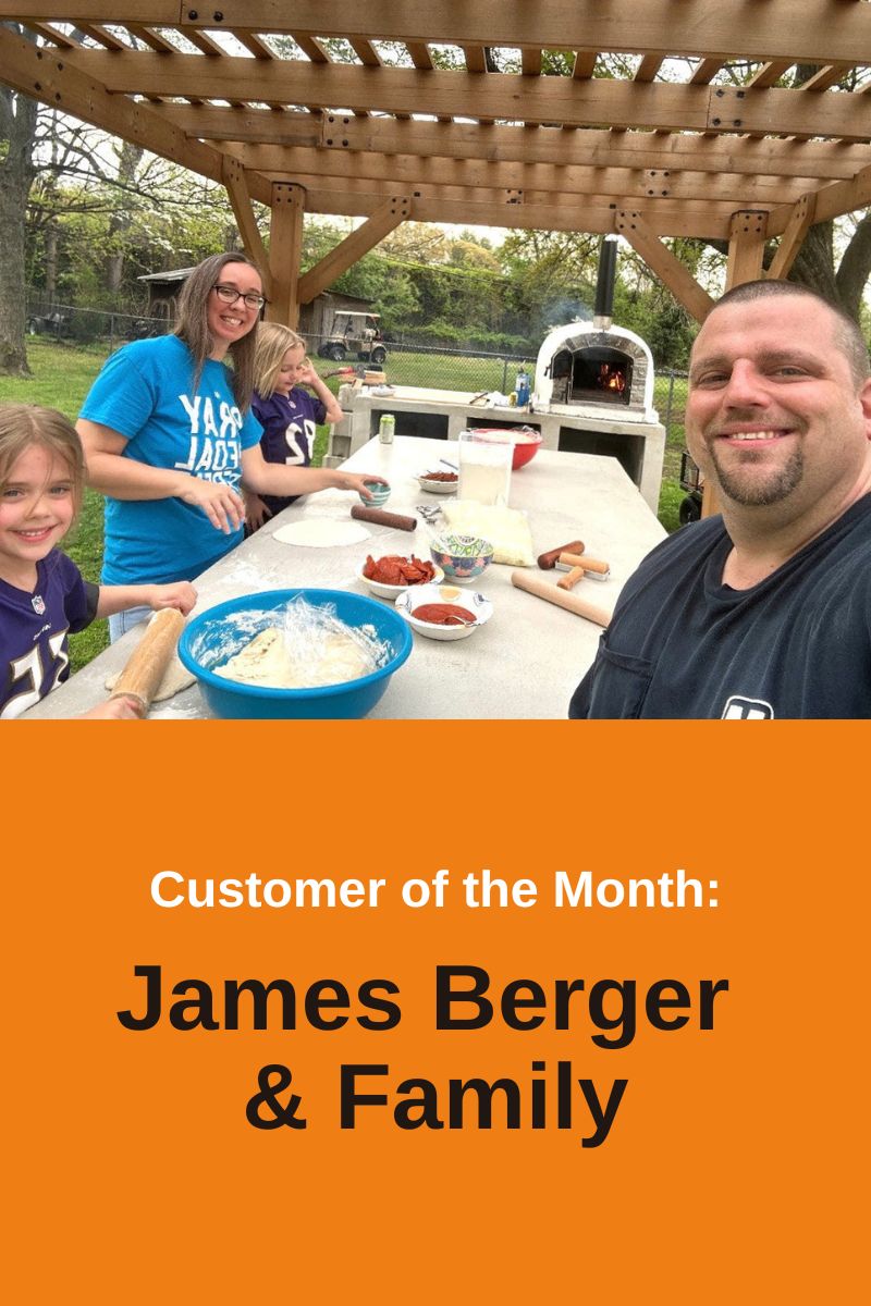 Customer of the Month: James Berger & Family