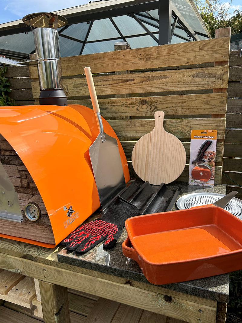 MAXIMUS MOBILE PIZZA OVEN **NEW IN ORANGE** - Authentic Pizza Ovens