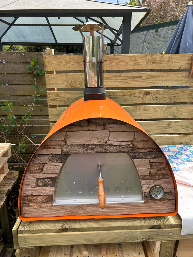 MAXIMUS MOBILE PIZZA OVEN **NEW IN ORANGE** - Authentic Pizza Ovens
