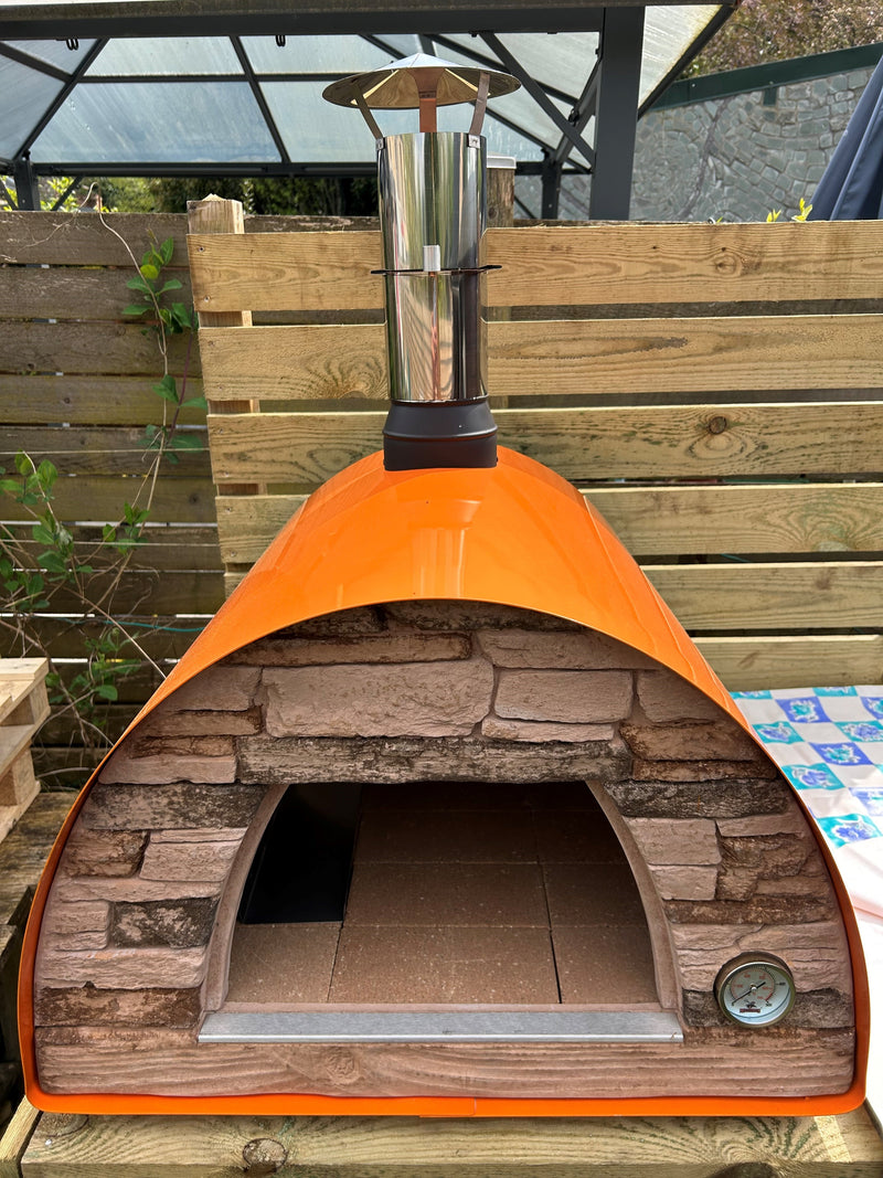 MAXIMUS MOBILE PIZZA OVEN **NEW IN ORANGE** - Authentic Pizza Ovens