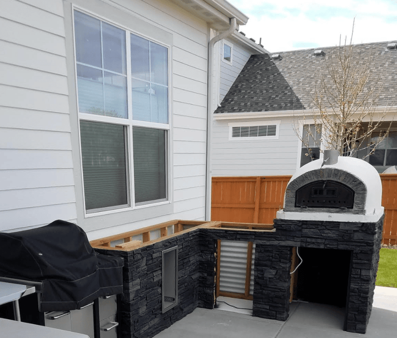 BUENA VENTURA "PRETO" PREMIUM PIZZA OVEN **BEST SELLER** - HYBRID - Authentic Pizza Ovens