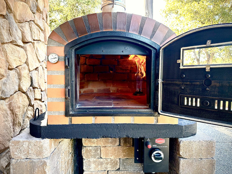 RUSTIC ARCH LISBOA PREMIUM PIZZA OVEN - Hybrid - Authentic Pizza Ovens