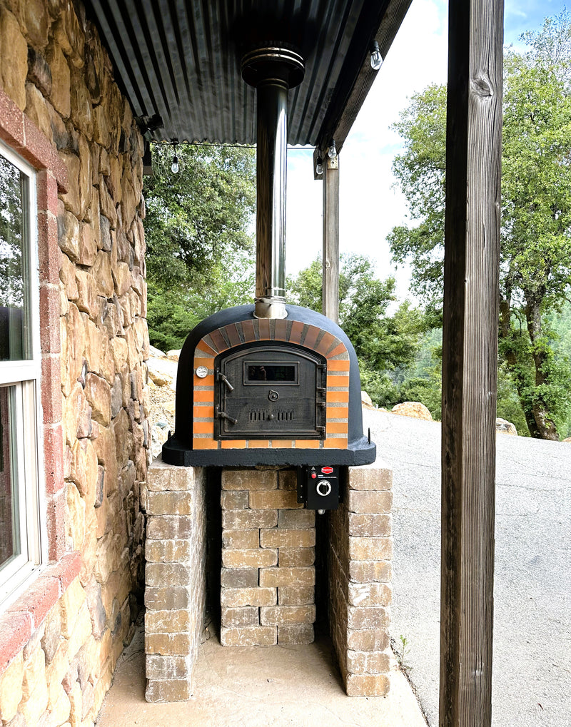 RUSTIC ARCH LISBOA PREMIUM PIZZA OVEN - Hybrid - Authentic Pizza Ovens