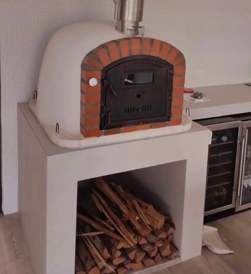 RUSTIC ARCH LISBOA PREMIUM PIZZA OVEN - Hybrid - Authentic Pizza Ovens