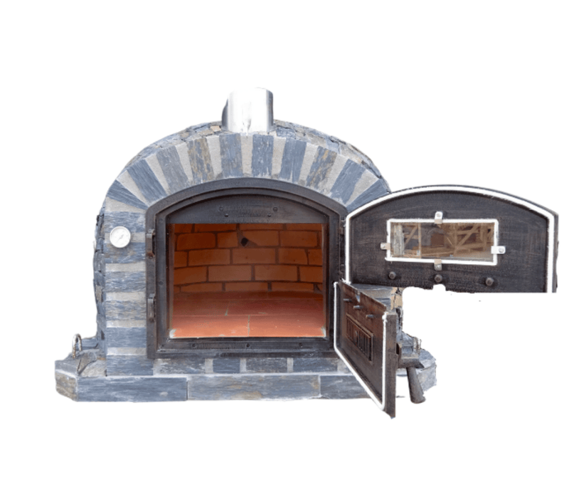 LISBOA STONE FINISH PREMIUM PIZZA OVEN - Hybrid - Authentic Pizza Ovens