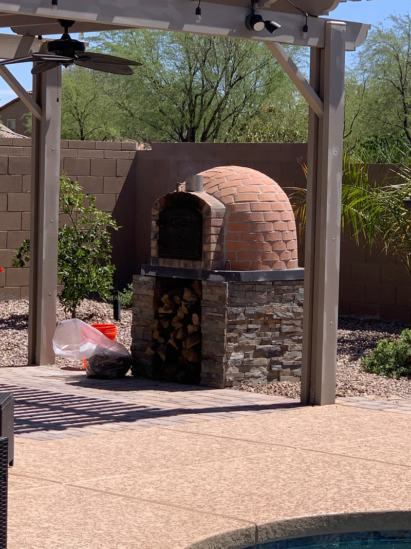 RUSTIC LISBOA PREMIUM PIZZA OVEN. **BEST SELLER** - Hybrid - Authentic Pizza Ovens