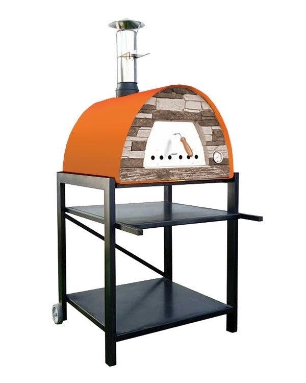 MAXIMUS MOBILE PIZZA OVEN **NEW IN ORANGE** - Authentic Pizza Ovens