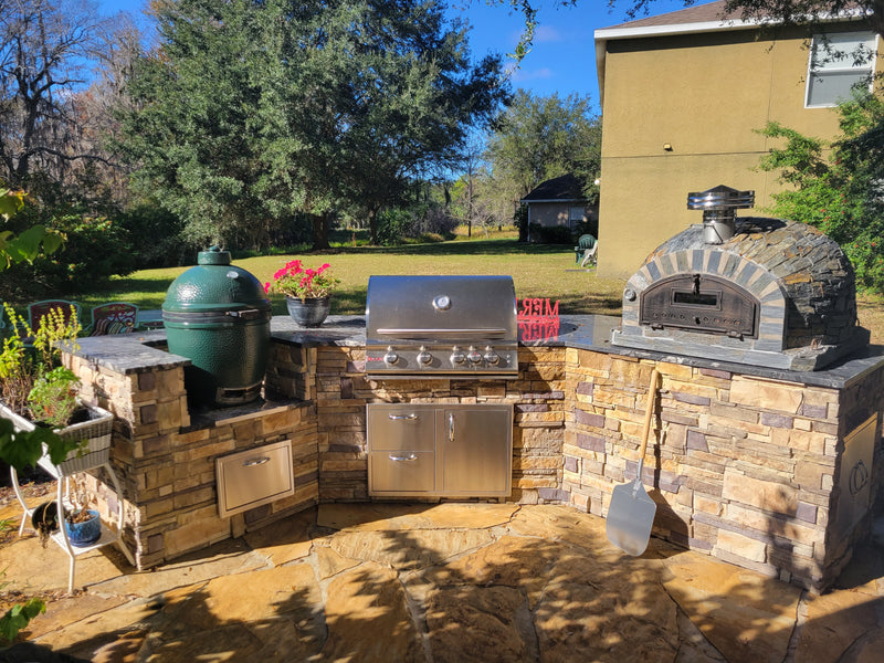 PIZZAIOLI STONE FINISH PREMIUM PIZZA OVEN - Hybrid - Authentic Pizza Ovens