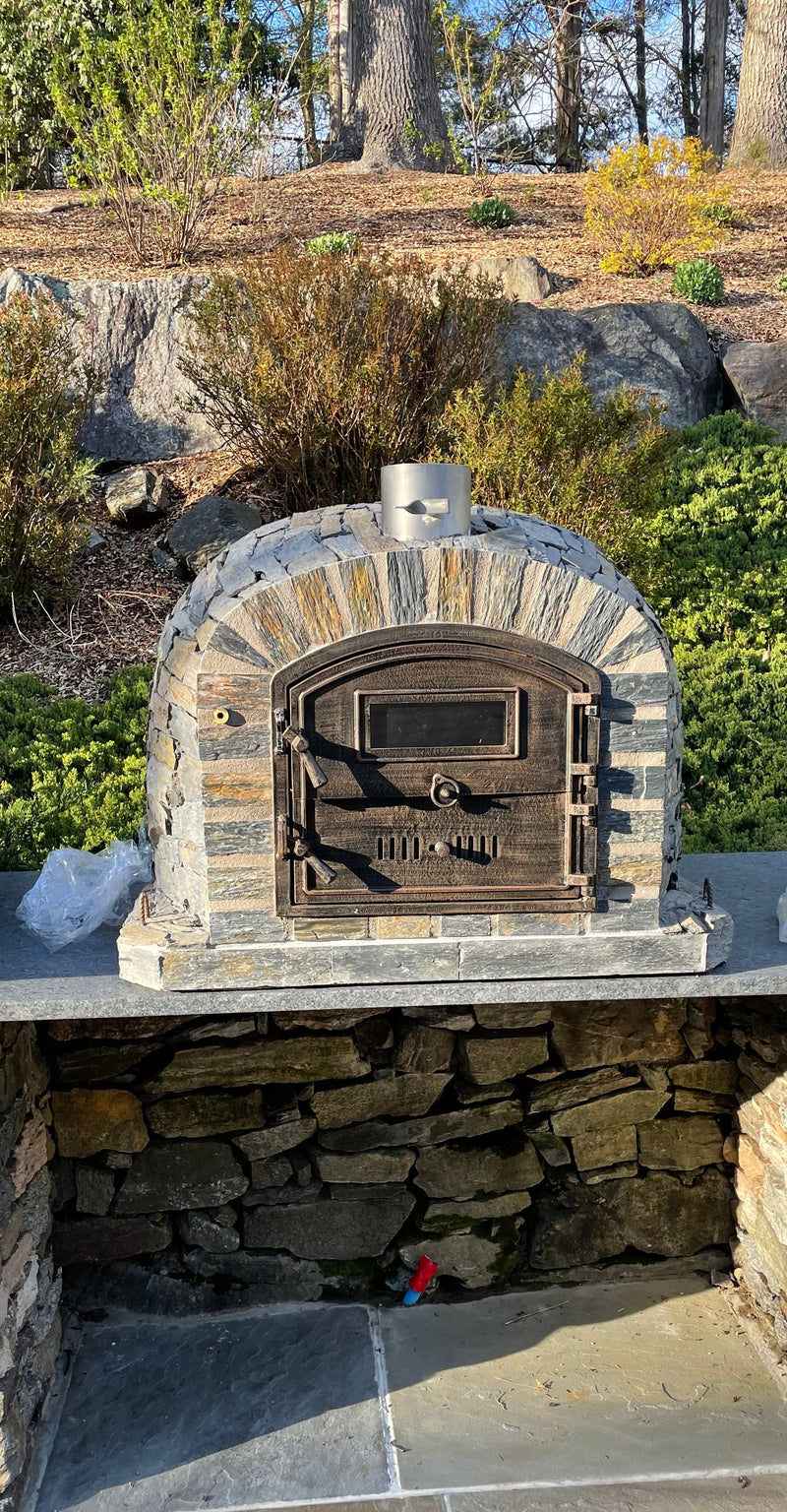 LISBOA STONE FINISH PREMIUM PIZZA OVEN - Hybrid - Authentic Pizza Ovens