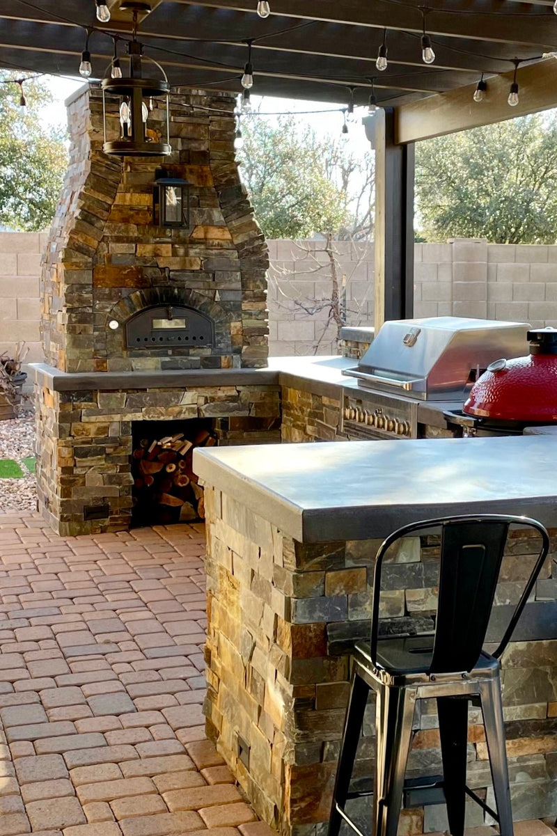 PIZZAIOLI PIZZA OVEN STONE ARCH PREMIUM - Hybrid - Authentic Pizza Ovens