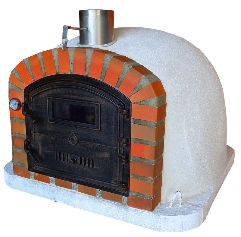 RUSTIC ARCH LISBOA PREMIUM PIZZA OVEN - Hybrid - Authentic Pizza Ovens