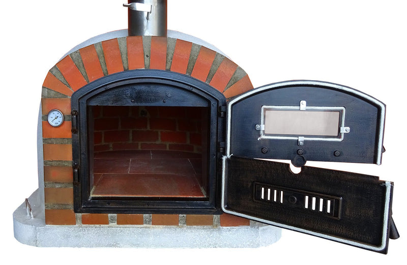 RUSTIC ARCH LISBOA PREMIUM PIZZA OVEN - Hybrid - Authentic Pizza Ovens