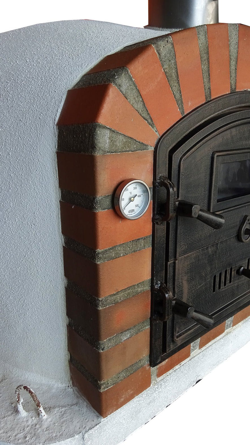 RUSTIC ARCH LISBOA PREMIUM PIZZA OVEN - Hybrid - Authentic Pizza Ovens