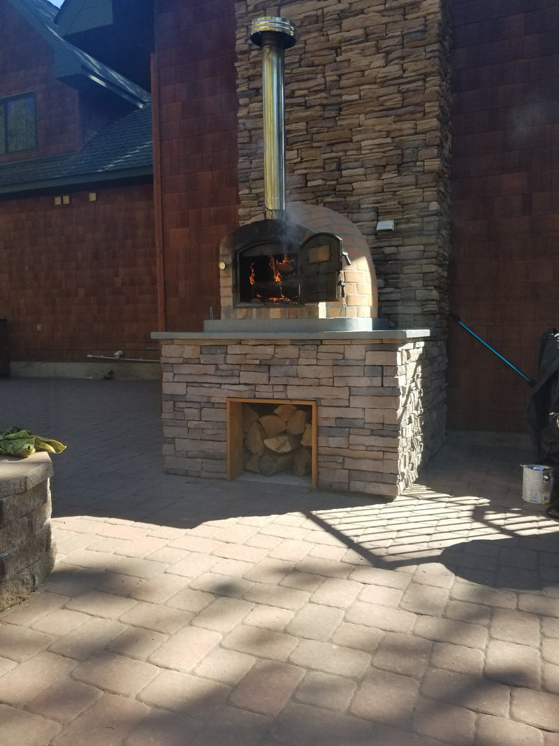 RUSTIC LISBOA PREMIUM PIZZA OVEN. **BEST SELLER** - Hybrid - Authentic Pizza Ovens