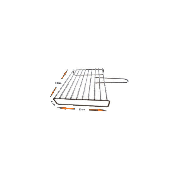 8 Stainless Steel Grill Rack for Brick Oven