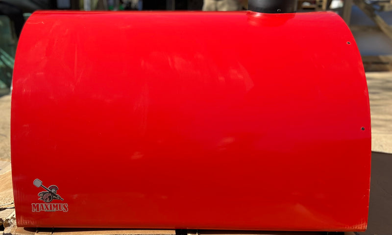 Scratch n' Dent Maximus Prime Red (KSPRMRD) - Authentic Pizza Ovens
