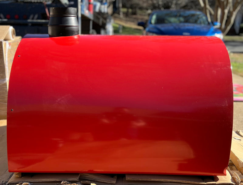 Scratch n' Dent Maximus Prime Red (KSPRMRD) - Authentic Pizza Ovens