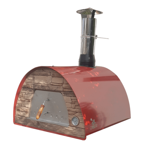 Authentic Pizza Ovens - Maximus Prime Arena Portable Pizza Oven Red