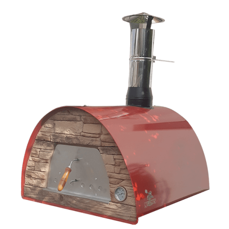 MAXIMUS MOBILE PIZZA OVEN RED **BEST SELLER** - Authentic Pizza Ovens