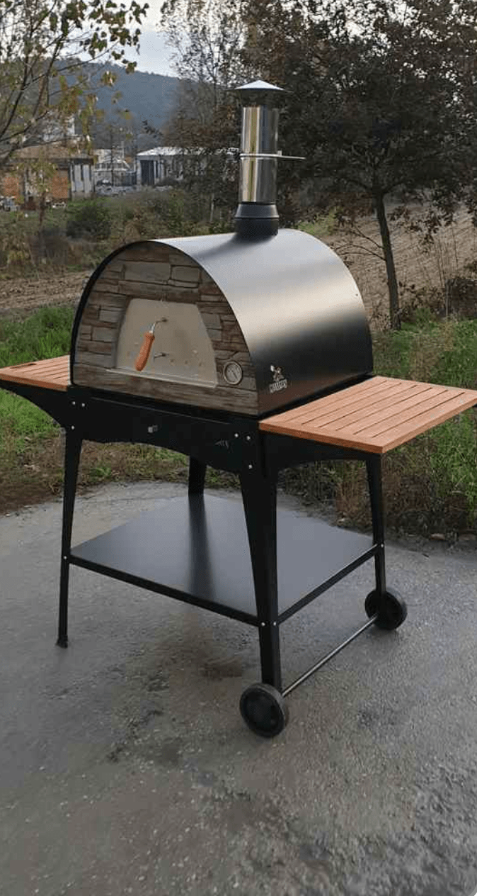 "NEW" MAXIMUS ARENA MOBILE PIZZA OVEN STAND "WOODY" - Authentic Pizza Ovens