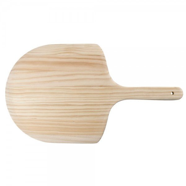 12″ X 14″ WOOD PIZZA PEEL WITH 8″ HANDLE *MUST HAVE* - Authentic Pizza Ovens