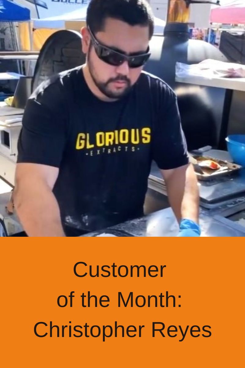 Customer of the Month: Christopher Reyes