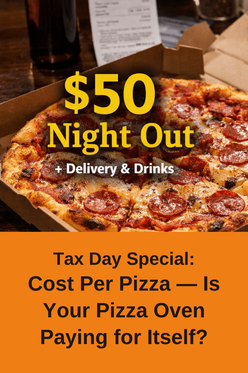 Tax Day Special: Cost Per Pizza — Is Your Pizza Oven Paying for Itself?