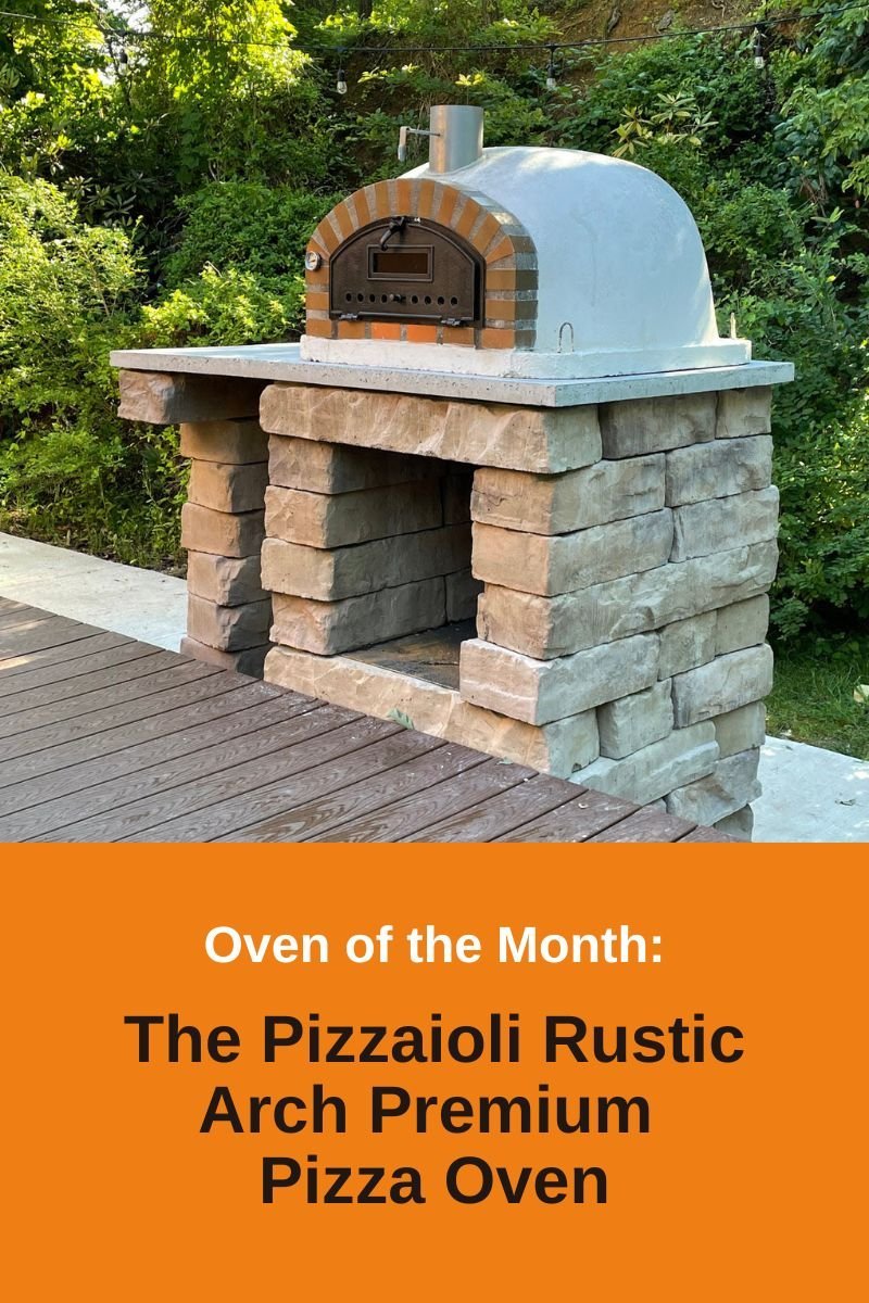 The Pizzaioli Rustic Arch Premium Pizza Oven