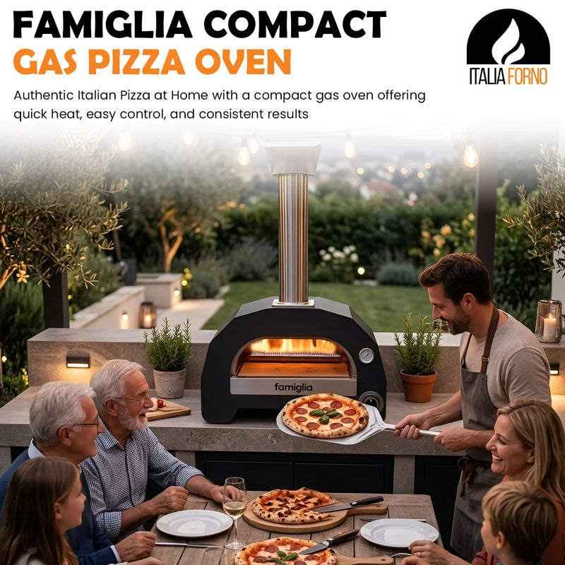 Famiglia Gas Pizza Oven by ItaliaForno - Authentic Pizza Ovens