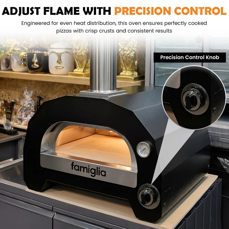 Famiglia Gas Pizza Oven by ItaliaForno - Authentic Pizza Ovens
