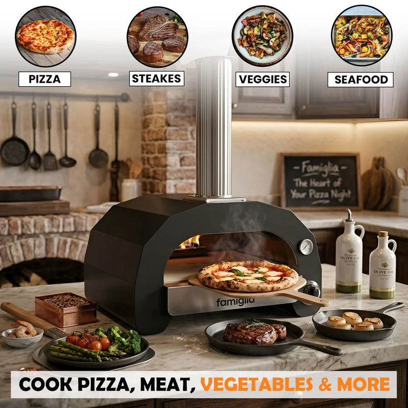 Famiglia Gas Pizza Oven by ItaliaForno - Authentic Pizza Ovens