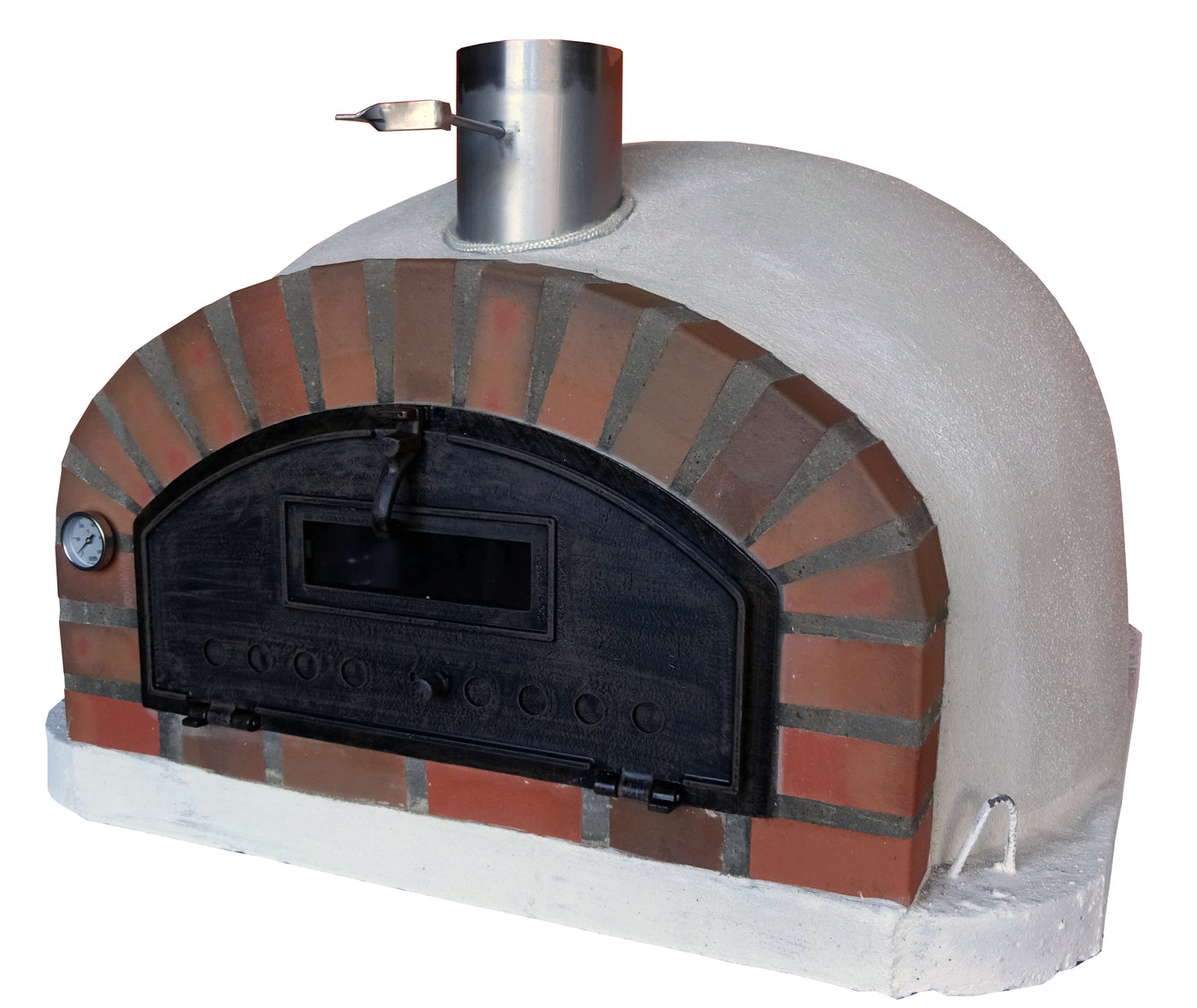 Rustic Arch Pizzaioli Wood Fired Brick Oven Authentic Pizza