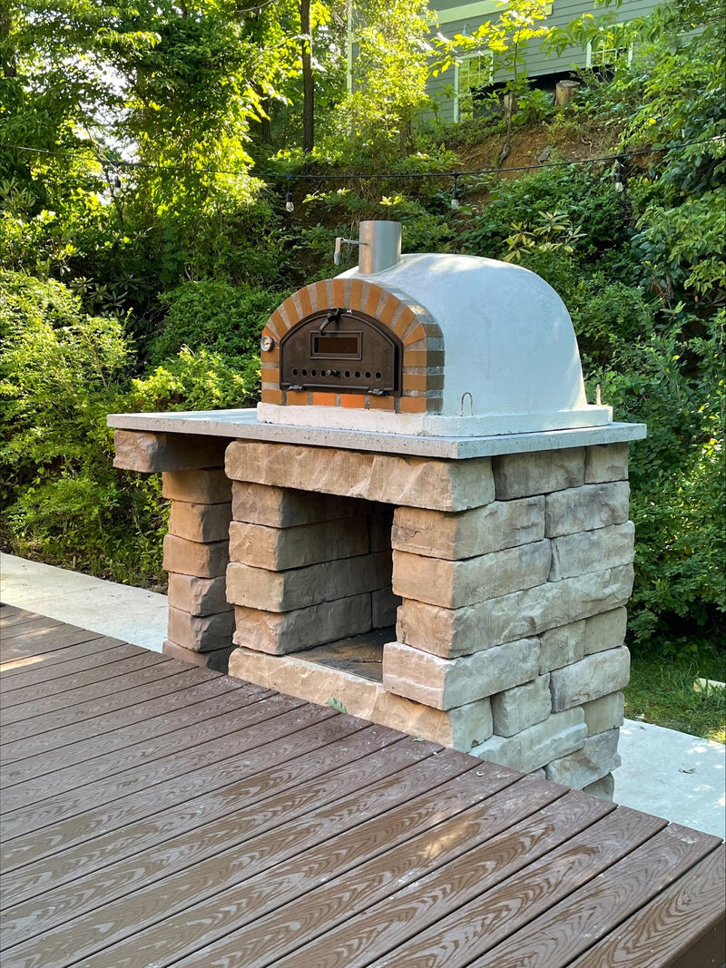 Brick Oven Wood Stone Pizza Ovens Rustic Arch Pizzaioli Wood