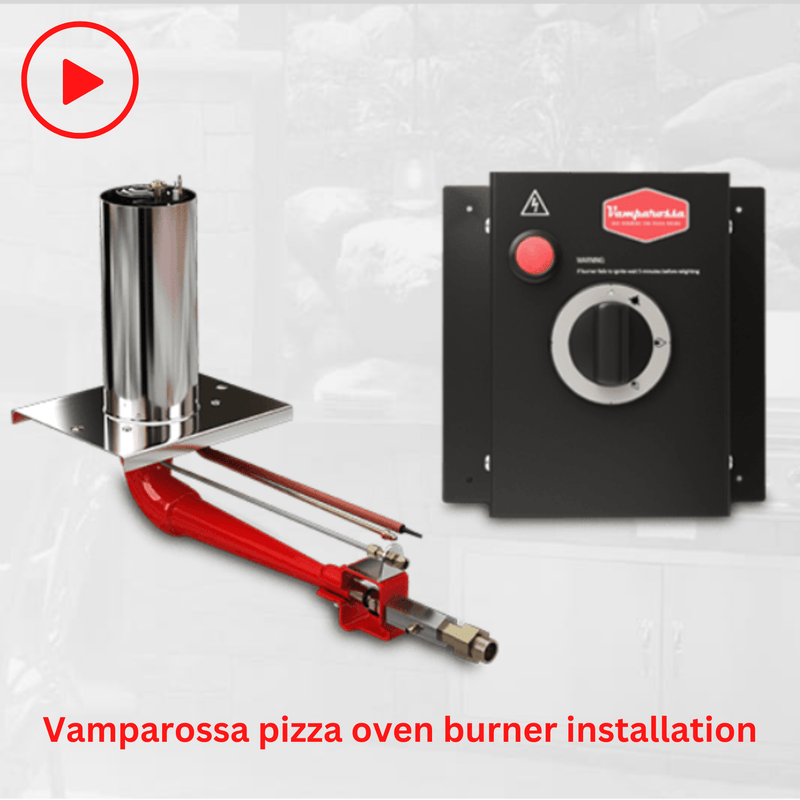 Vamparossa M - 1 Natural gas - Authentic Pizza Ovens