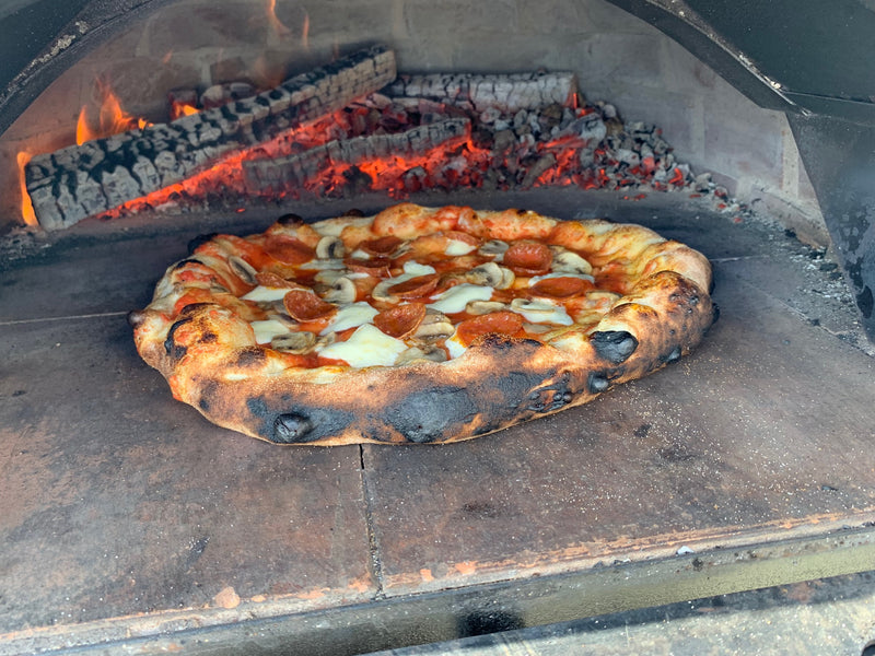 OUTDOOR VENTURA "BLACK" PREMIUM PIZZA OVEN **BEST SELLER ** - Authentic Pizza Ovens